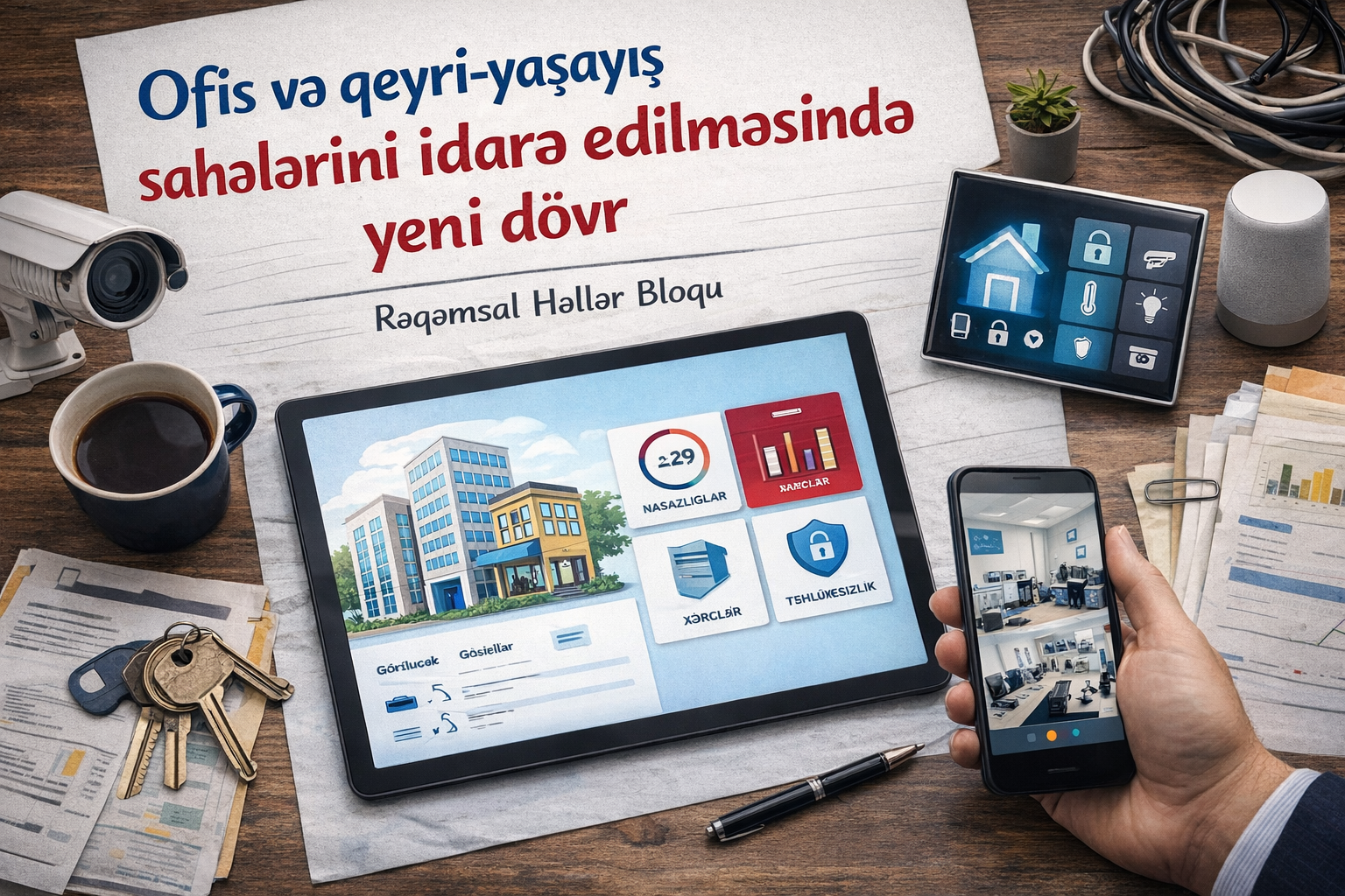 Ofis və Qeyri-Yaşayış Sahələrinin İdarəedilməsində Yeni Dövr